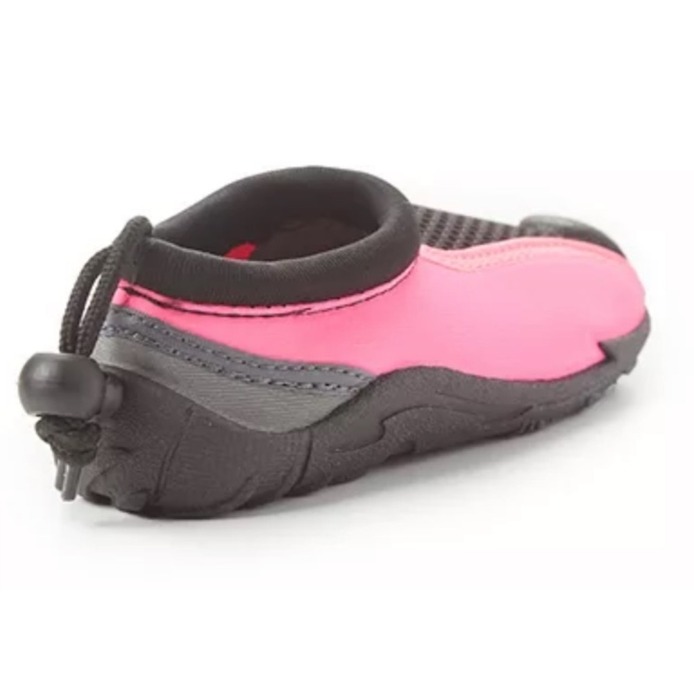 LIFEGUARD • Kids Black & Pink Water Swim Shoe Colorblock Aquatic Beach Gear - Picture 4 of 5